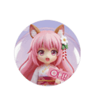 リス耳精霊みなみちゃんカプセルトイ（個別スタンプ：8）