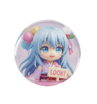 風船精霊ちゃんカプセルトイ(丸型)（個別スタンプ：2）