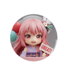 風船精霊ちゃんカプセルトイ(丸型)（個別スタンプ：8）