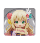 風船精霊ちゃんカプセルトイ(四角型)（個別スタンプ：8）