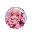 コウモリみなみちゃんカプセルトイ(丸型)（個別スタンプ：5）