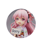ヘッドホン精霊ちゃんカプセルトイ（個別スタンプ：7）