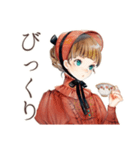 クラシカルレディの優雅な午後（個別スタンプ：30）