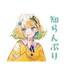 勉強サボり★使いやすい女の子（個別スタンプ：10）