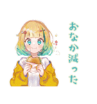 勉強サボり★使いやすい女の子（個別スタンプ：12）