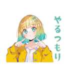 勉強サボり★使いやすい女の子（個別スタンプ：26）