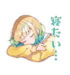 勉強サボり★使いやすい女の子（個別スタンプ：27）
