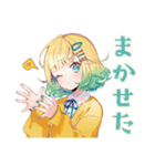 勉強サボり★使いやすい女の子（個別スタンプ：31）