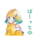 勉強サボり★使いやすい女の子（個別スタンプ：37）