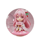 きのこの上の精霊カプセルトイ(丸型)（個別スタンプ：2）