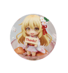 きのこの上の精霊カプセルトイ(丸型)（個別スタンプ：3）