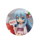 きのこの上の精霊カプセルトイ(丸型)（個別スタンプ：4）