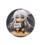 きのこの上の精霊カプセルトイ(丸型)（個別スタンプ：6）
