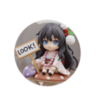 きのこの上の精霊カプセルトイ(丸型)（個別スタンプ：7）