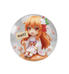 きのこの上の精霊カプセルトイ(丸型)（個別スタンプ：8）
