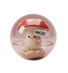 きのこカプセルトイ（個別スタンプ：1）