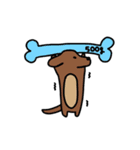 無言の動物たちのスタンプ①（個別スタンプ：14）