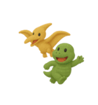 ねんどザウルス(文字なし)（個別スタンプ：4）