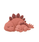 ねんどザウルス(文字なし)（個別スタンプ：5）