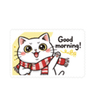 Cute cat stamps！ 可愛い猫のスタンプ（個別スタンプ：2）
