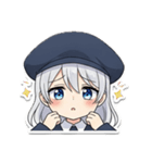 可愛い女子高生Japanese high school girl（個別スタンプ：3）