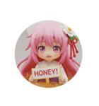 はちみつ精霊ちゃんカプセルトイ（個別スタンプ：4）