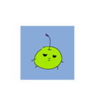 Apple-san living each day.（個別スタンプ：3）