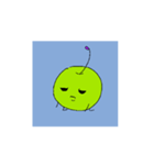 Apple-san living each day.（個別スタンプ：4）