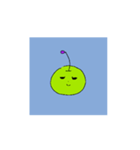 Apple-san living each day.（個別スタンプ：5）