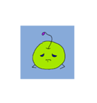 Apple-san living each day.（個別スタンプ：6）