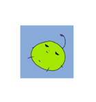 Apple-san living each day.（個別スタンプ：7）
