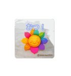 ほのぼの動く「花ぽよちゃん」スタンプ！（個別スタンプ：6）