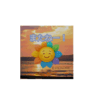 ほのぼの動く「花ぽよちゃん」スタンプ！（個別スタンプ：7）