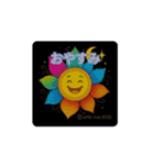 ほのぼの動く「花ぽよちゃん」スタンプ！（個別スタンプ：8）