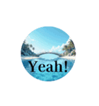 日常会話.海の英語スタンプbeautiful sea（個別スタンプ：4）