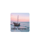 日常会話.海の英語スタンプbeautiful sea（個別スタンプ：14）