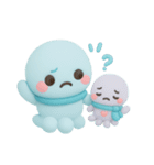 タコくんとぬいぐるみ 気持ち編（個別スタンプ：6）