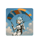 近未来的な夏の風物詩（個別スタンプ：6）