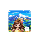 #海それとも山？ *move（個別スタンプ：3）