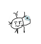 ハッピーお花2（個別スタンプ：3）