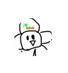 ハッピーお花2（個別スタンプ：6）