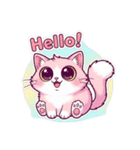 使いやすい猫スタンプ cat（個別スタンプ：2）