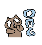 あびゃ猫大きい敬語スタンプ（個別スタンプ：11）