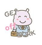 カバたん厭世モード (えいご) Ver2（個別スタンプ：9）