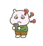 カバたん厭世モード (えいご) Ver2（個別スタンプ：16）