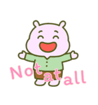 カバたん厭世モード (えいご) Ver2（個別スタンプ：22）