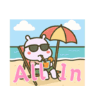 カバたん厭世モード (にほんご) Ver2（個別スタンプ：14）