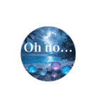英語.癒しの海.Healing sea.English（個別スタンプ：12）