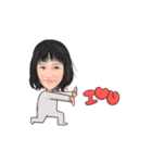 とっちゃん LOVE スタンプ（個別スタンプ：3）