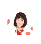 とっちゃん LOVE スタンプ（個別スタンプ：8）